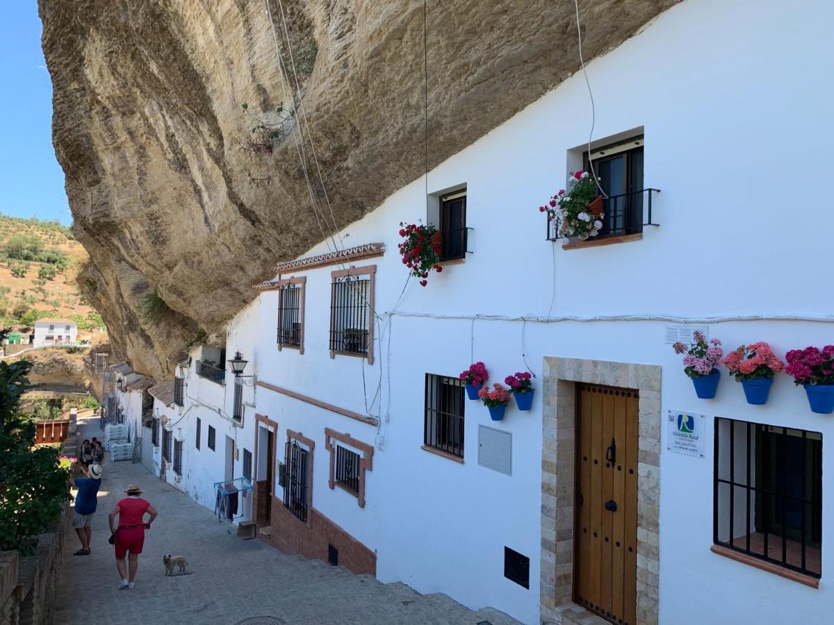 Casa Cueva "Las Calcetas" Setenil De Las Bodegas Exterior foto